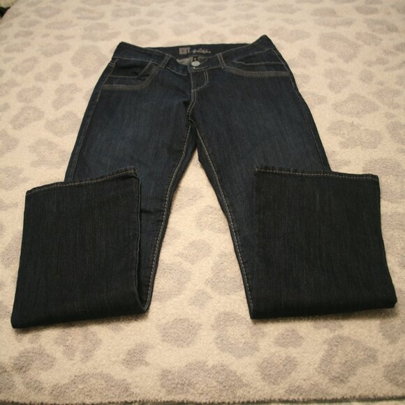 Kut From The Kloth Women's Boot Cut Jeans, Size 8, Dark Blue Denim - Picture 1 of 3